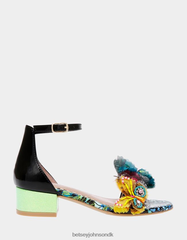 pipy sort multi sko FT2T22103 børn Betsey Johnson