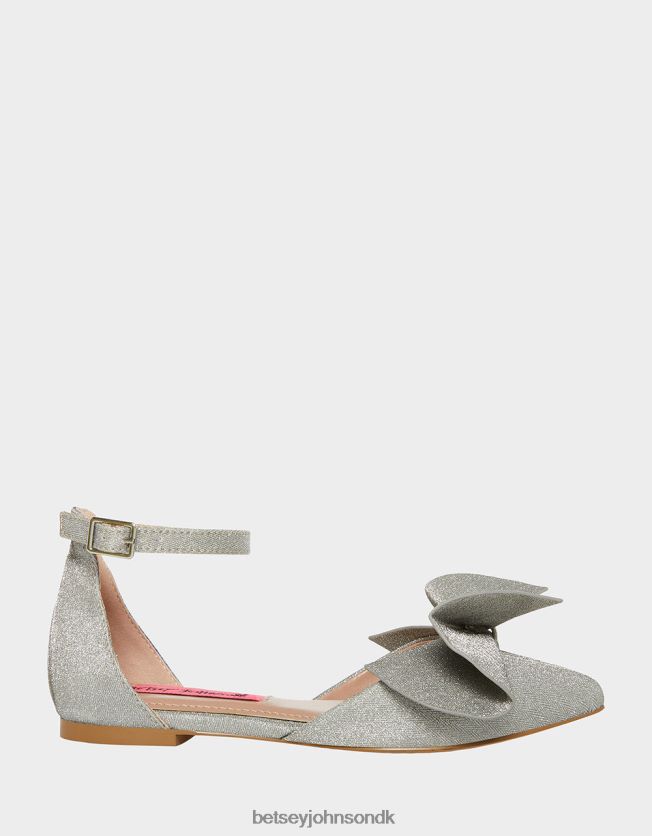 adelig sølv sko FT2T2232 børn Betsey Johnson