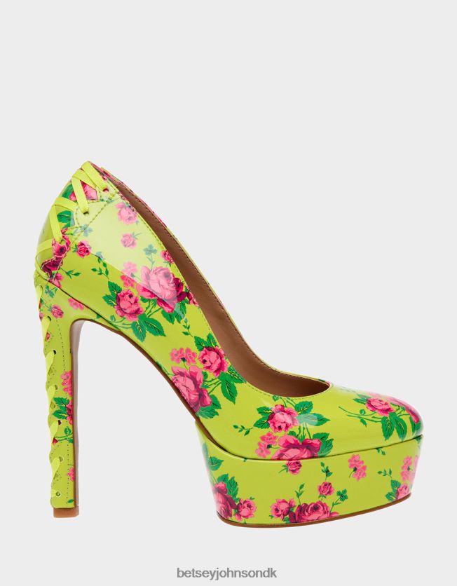 bonnee citron sko FT2T22122 Kvinder Betsey Johnson