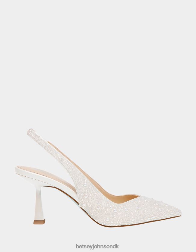 clark elfenben sko FT2T2275 Kvinder Betsey Johnson