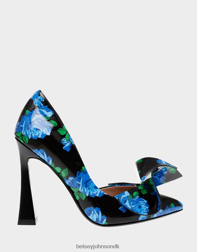 noble-s blå multi sko FT2T22128 Kvinder Betsey Johnson