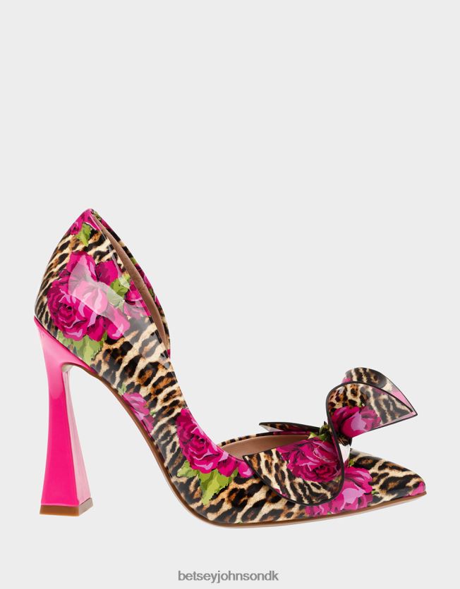 noble-s leopard multi sko FT2T2287 Kvinder Betsey Johnson