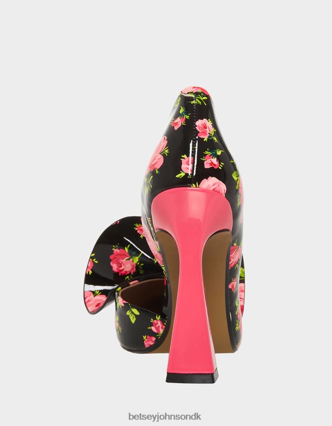 noble-s sort multi sko FT2T22124 Kvinder Betsey Johnson