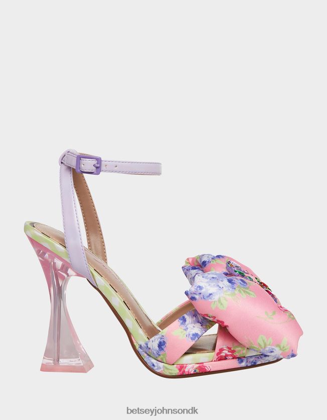 pollie lyserød multi sko FT2T2273 Kvinder Betsey Johnson