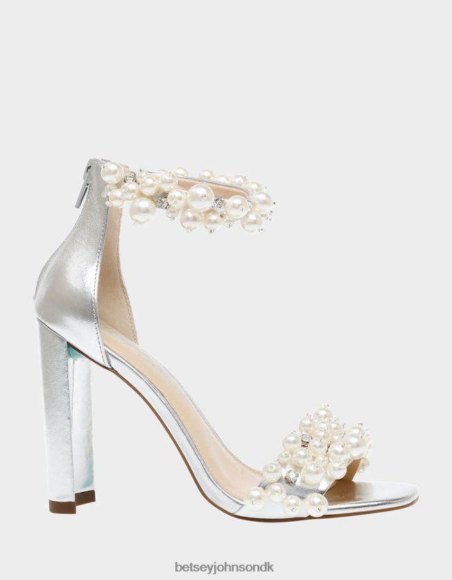 sb-fay sølv sko FT2T2217 Kvinder Betsey Johnson