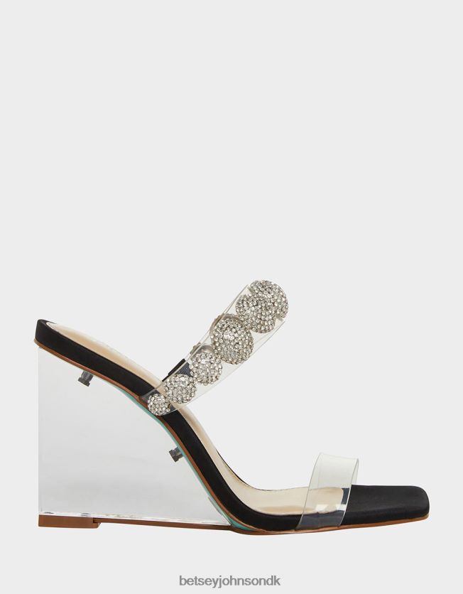 troy sort sko FT2T22163 Kvinder Betsey Johnson