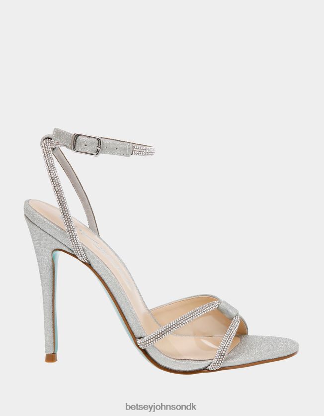 vera sølv sko FT2T2230 Kvinder Betsey Johnson