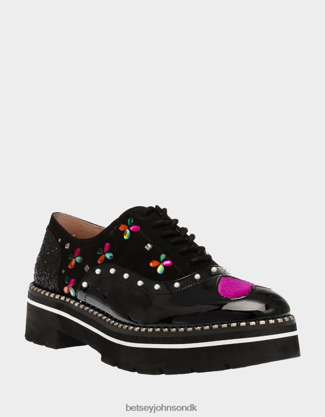 pixxy sort multi sko FT2T22167 Kvinder Betsey Johnson