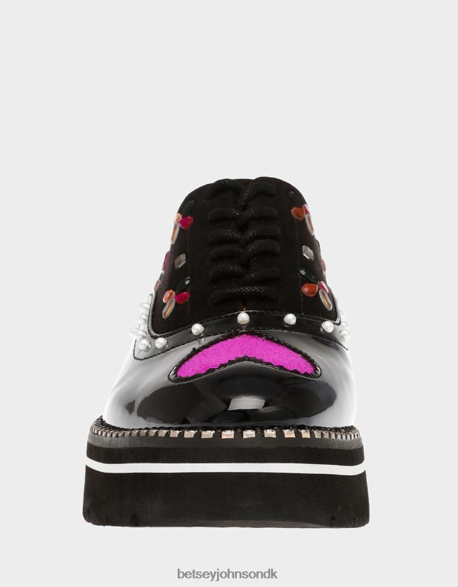 pixxy sort multi sko FT2T22167 Kvinder Betsey Johnson