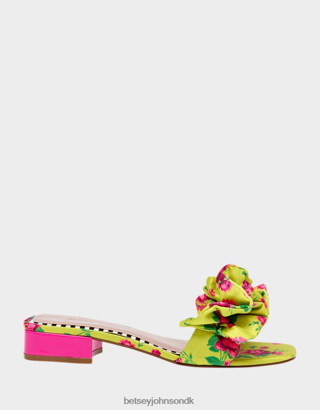 alivia citron sko FT2T22195 Kvinder Betsey Johnson