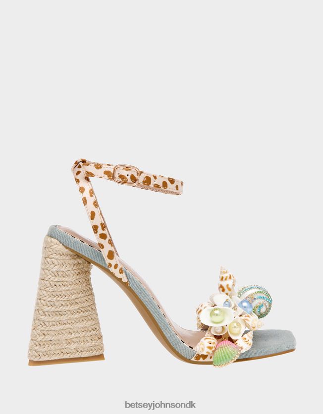 anckor leopard multi sko FT2T2260 Kvinder Betsey Johnson