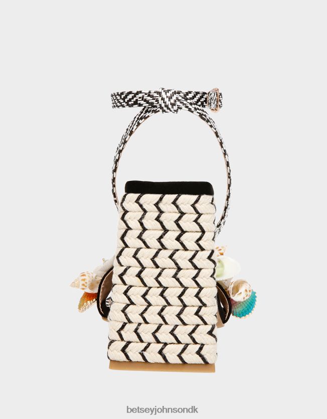 anckor sort multi sko FT2T2279 Kvinder Betsey Johnson