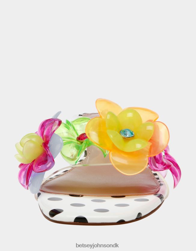 journi sort/polka/prikket sko FT2T22114 Kvinder Betsey Johnson