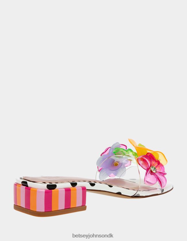 journi sort/polka/prikket sko FT2T22114 Kvinder Betsey Johnson