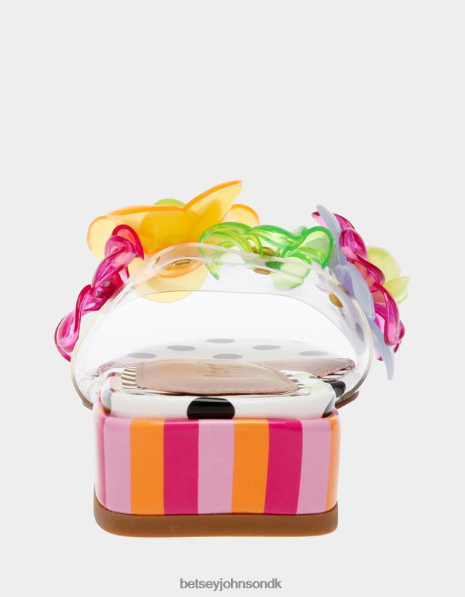 journi sort/polka/prikket sko FT2T22114 Kvinder Betsey Johnson