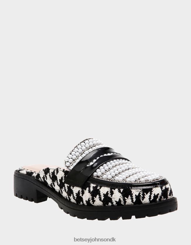 ronin sort hvid sko FT2T22177 Kvinder Betsey Johnson