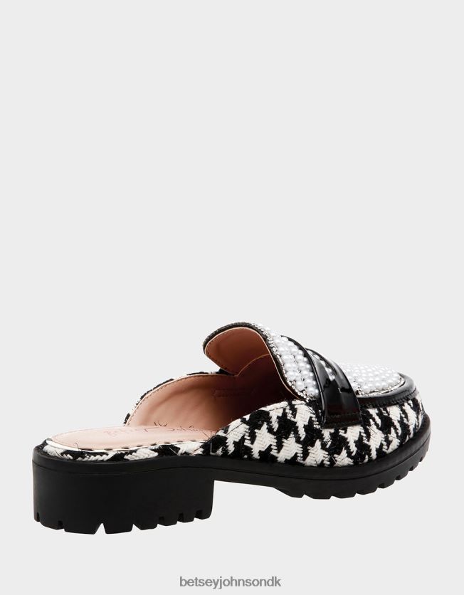 ronin sort hvid sko FT2T22177 Kvinder Betsey Johnson