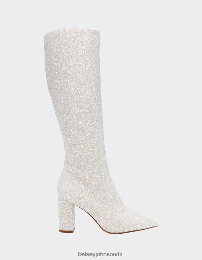 slik elfenben sko FT2T22190 Kvinder Betsey Johnson