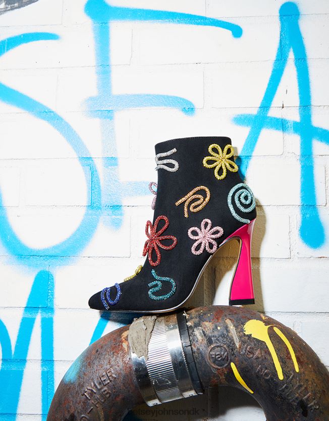 sylvia sort multi sko FT2T22145 Kvinder Betsey Johnson