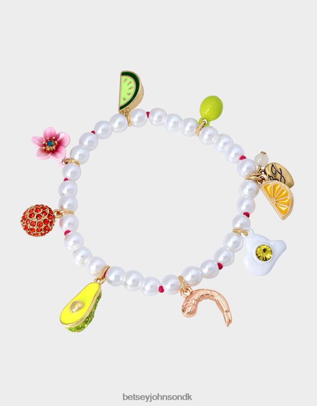 brunch charm stretch armbånd multi smykker FT2T22353 Kvinder Betsey Johnson
