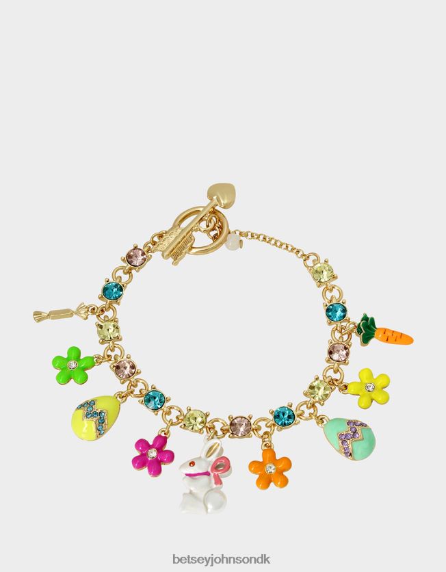 hunny bunny charm armbånd multi smykker FT2T22350 Kvinder Betsey Johnson