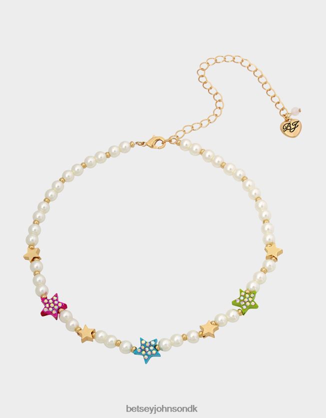 kidult kitsch perlekrave halskæde multi smykker FT2T22356 Kvinder Betsey Johnson