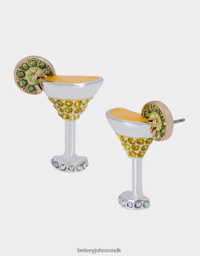 brunch martini øreringe gul smykker FT2T22338 Kvinder Betsey Johnson