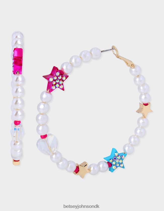 kidult kitsch perle perle bøjler multi smykker FT2T22360 Kvinder Betsey Johnson