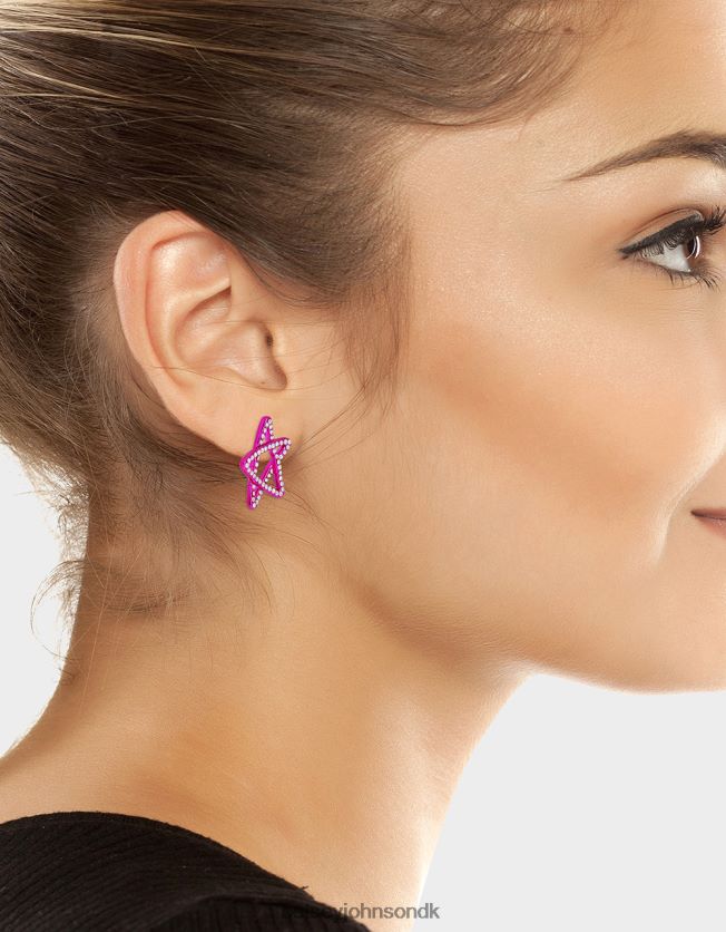 kidult kitsch stjernenitter lyserød smykker FT2T22354 Kvinder Betsey Johnson