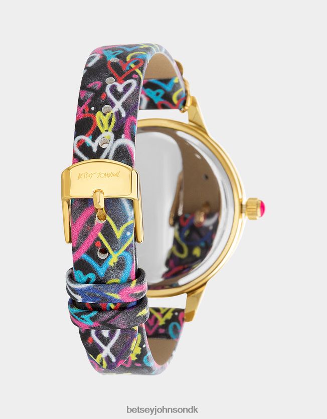 betsey time hearts abound watch multi smykker FT2T22351 Kvinder Betsey Johnson
