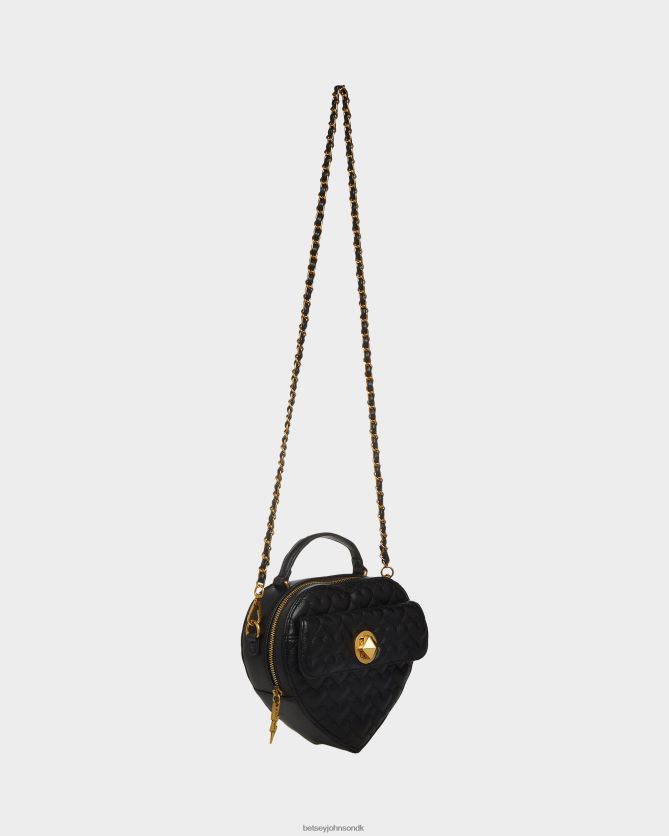 åh mit hjerte crossbody sort tilbehør FT2T22257 Kvinder Betsey Johnson