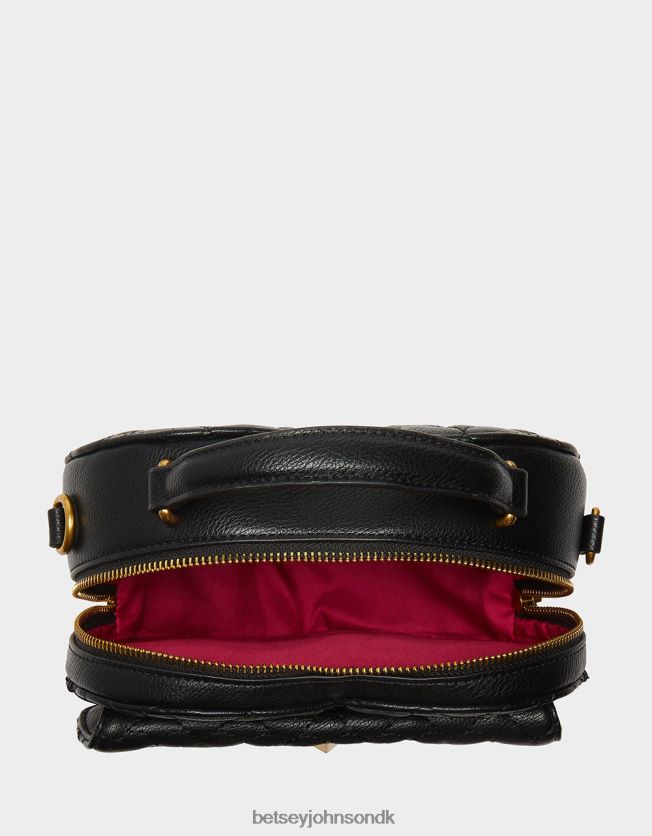 åh mit hjerte crossbody sort tilbehør FT2T22257 Kvinder Betsey Johnson