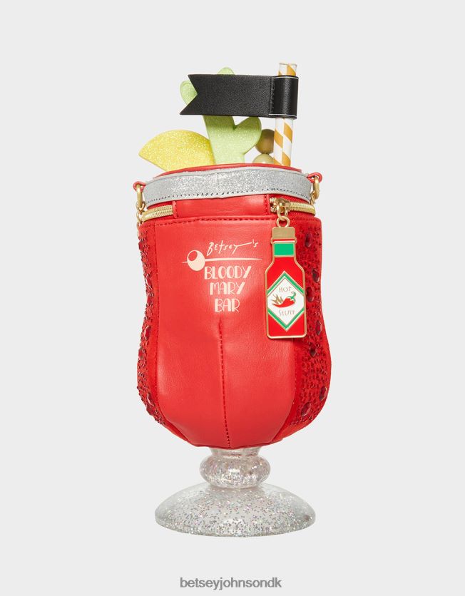 kitsch bloody mary rød tilbehør FT2T22212 Kvinder Betsey Johnson