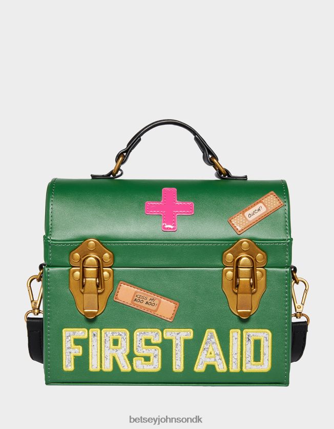 kitsch, der spiller læge crossbody grøn tilbehør FT2T22204 Kvinder Betsey Johnson