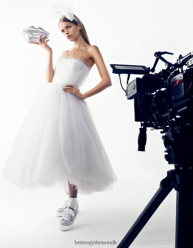 kitsch læse mine læber crossbody sølv tilbehør FT2T22213 Kvinder Betsey Johnson