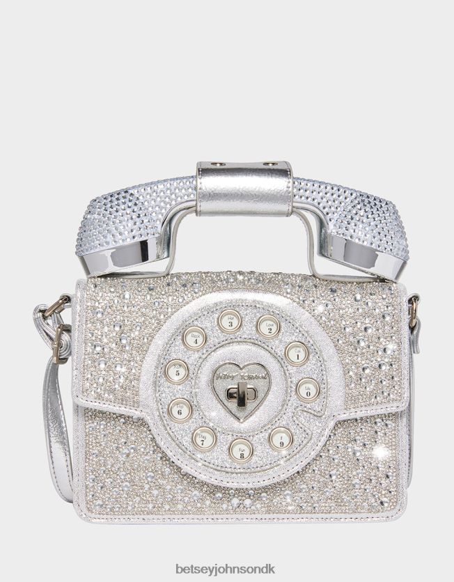 kitsch million stjerner telefontaske sølv tilbehør FT2T22202 Kvinder Betsey Johnson