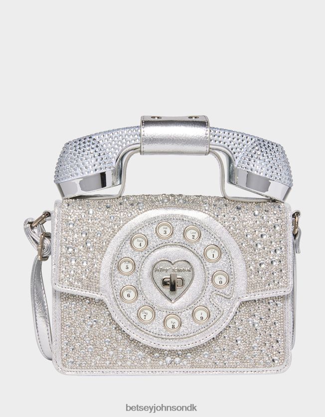 kitsch million stjerner telefontaske sølv tilbehør FT2T22202 Kvinder Betsey Johnson