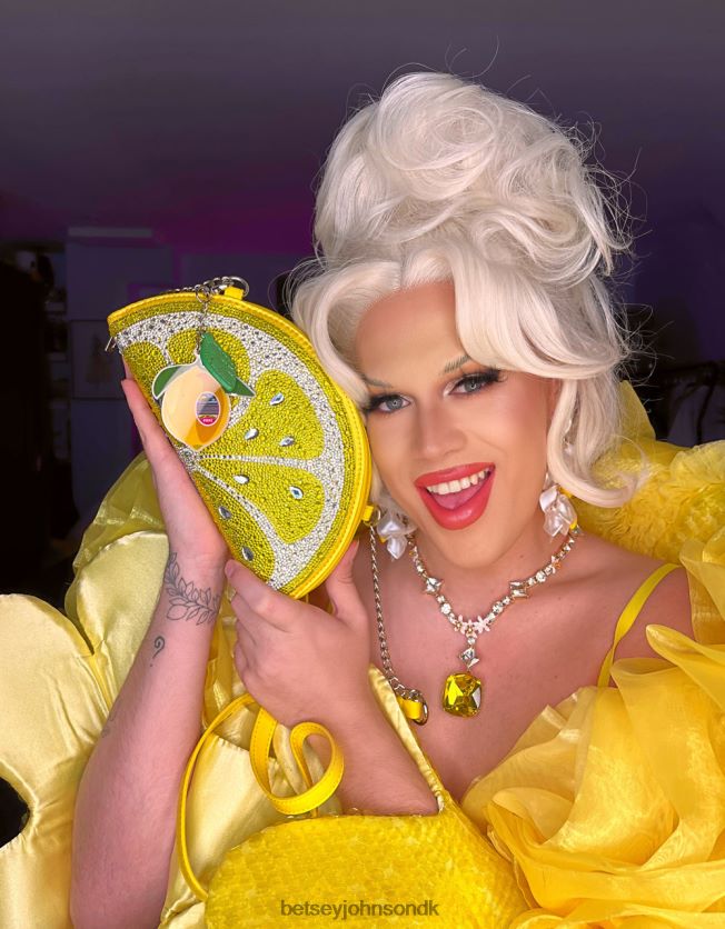 kitsch rynker crossbody gul tilbehør FT2T22209 Kvinder Betsey Johnson