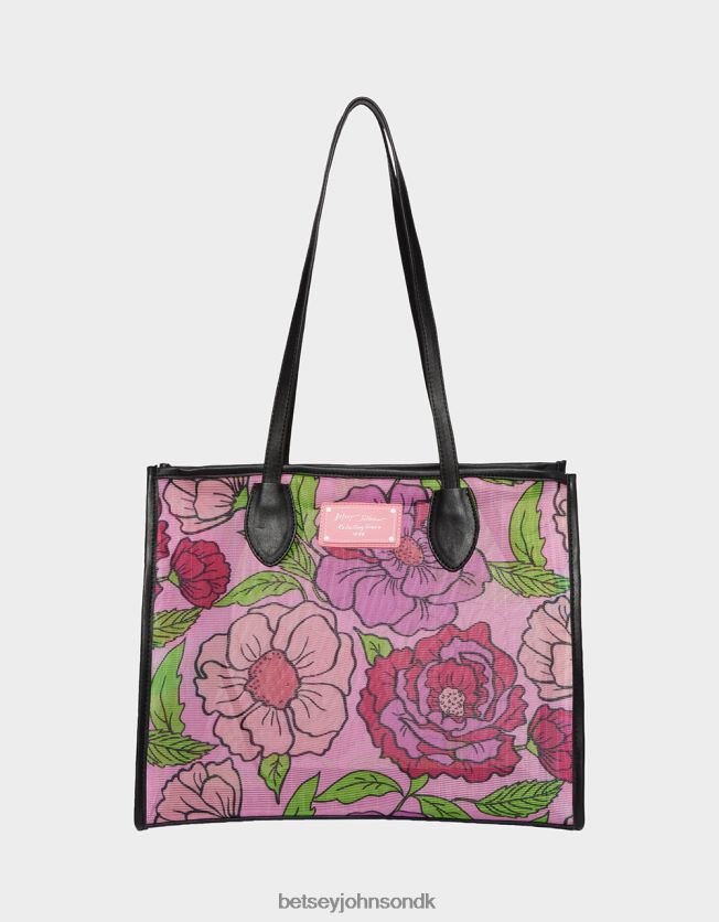 meshin omkring tote lyserød tilbehør FT2T22232 Kvinder Betsey Johnson