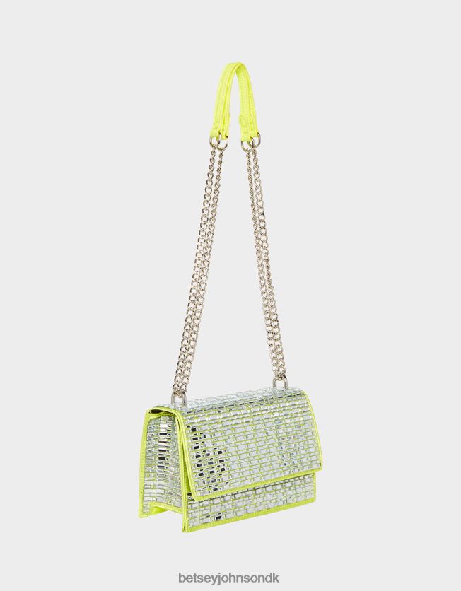 shine på cabriolet klaptaske citron tilbehør FT2T22239 Kvinder Betsey Johnson