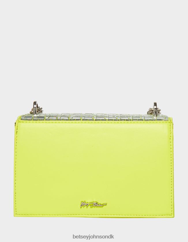 shine på cabriolet klaptaske citron tilbehør FT2T22239 Kvinder Betsey Johnson