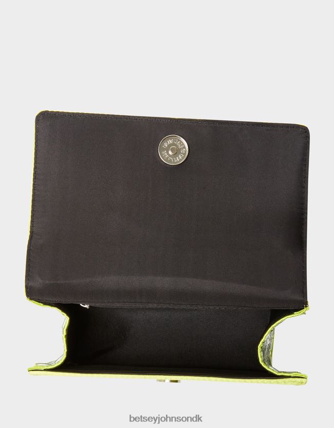 shine på cabriolet klaptaske citron tilbehør FT2T22239 Kvinder Betsey Johnson