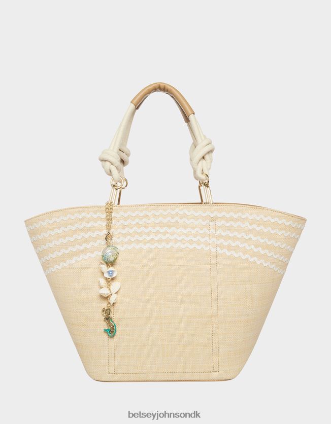 skal ja tote naturlig tilbehør FT2T22248 Kvinder Betsey Johnson