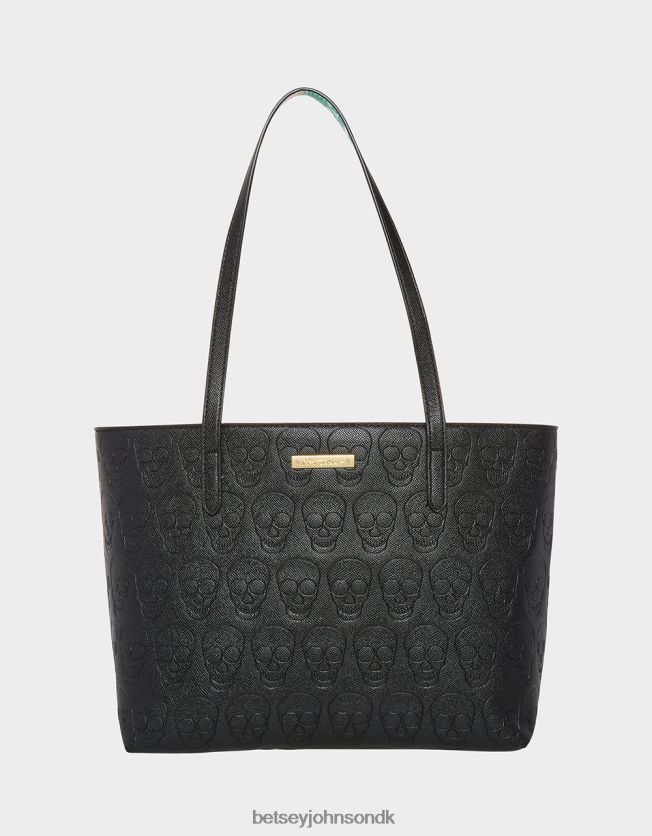 xo kranie tote sort tilbehør FT2T22216 Kvinder Betsey Johnson