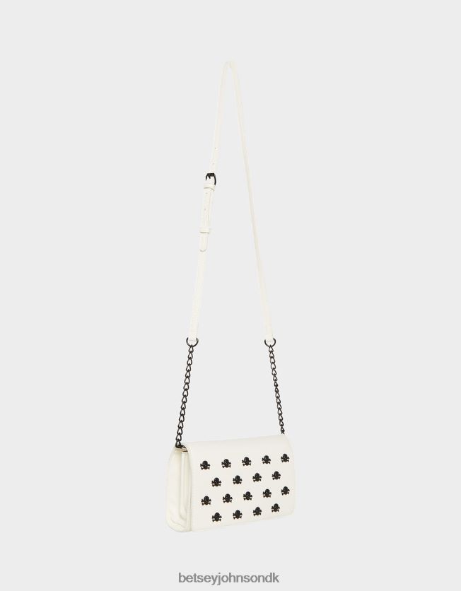 xo kranium crossbody hvid tilbehør FT2T22245 Kvinder Betsey Johnson