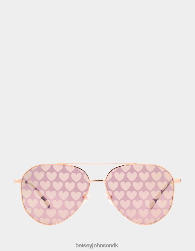 de fine print solbriller guld tilbehør FT2T22374 Kvinder Betsey Johnson