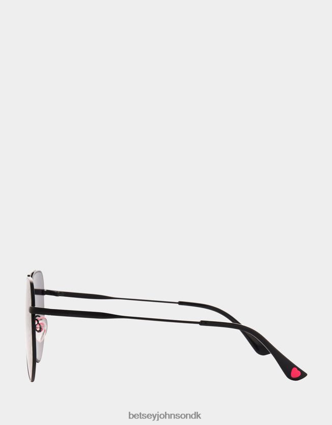 de fine print solbriller sort/pink tilbehør FT2T22377 Kvinder Betsey Johnson