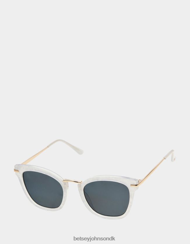 i detaljerne solbriller hvid tilbehør FT2T22380 Kvinder Betsey Johnson