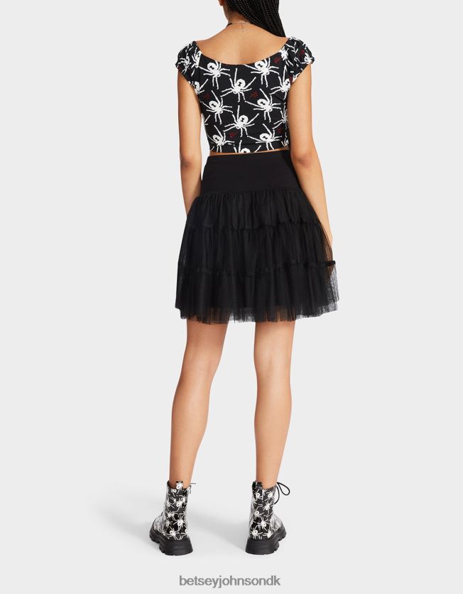 80. bash tyl tutu sort tøj FT2T22272 Kvinder Betsey Johnson