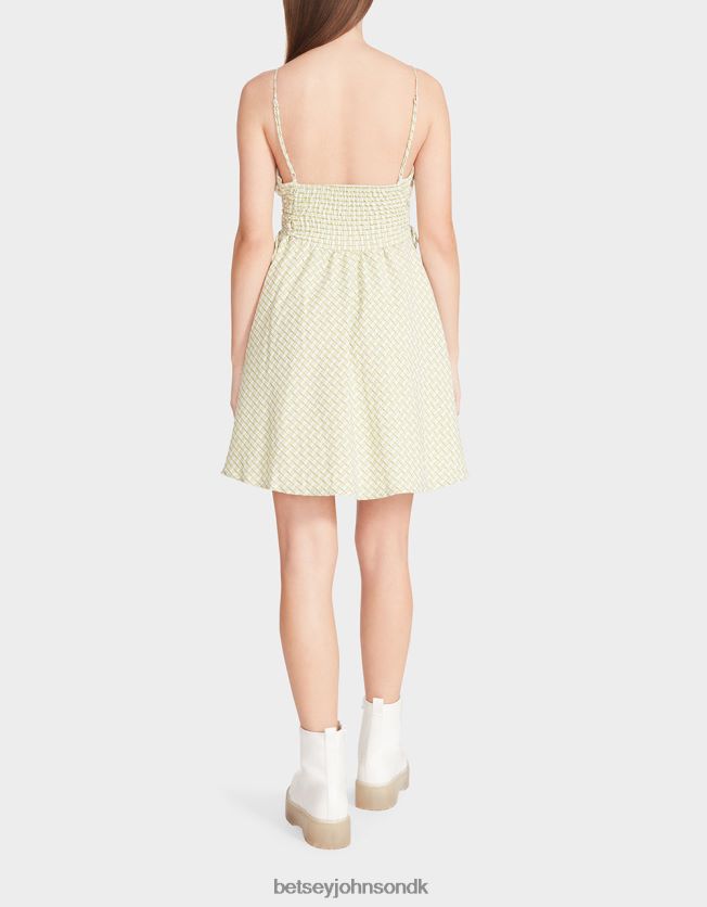 bella frocked dot minikjole Citron tøj FT2T22299 Kvinder Betsey Johnson